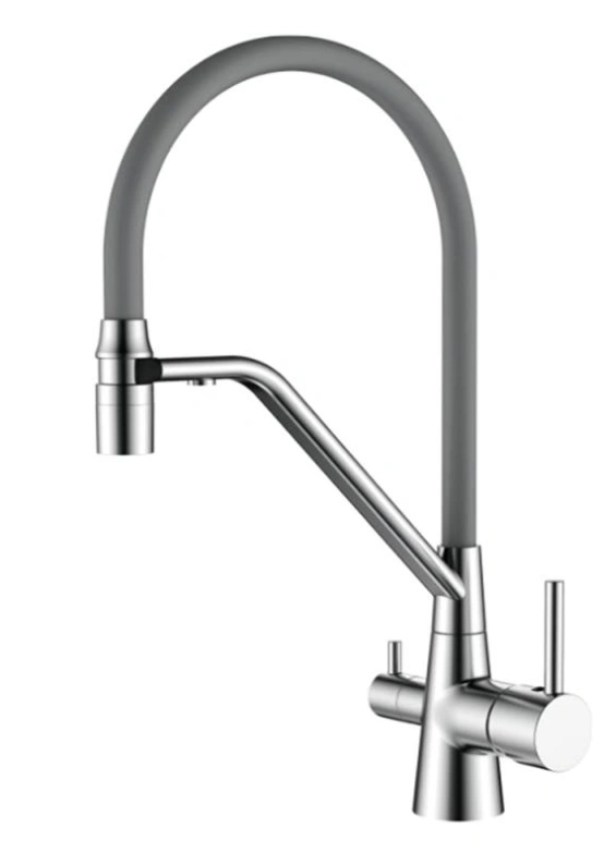 Смеситель для кухни с гибким изливом Ledeme L4897A-9
