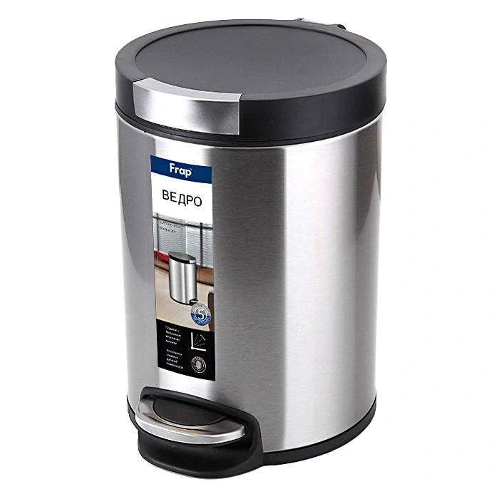 Мусорное ведро с педалью Frap F711