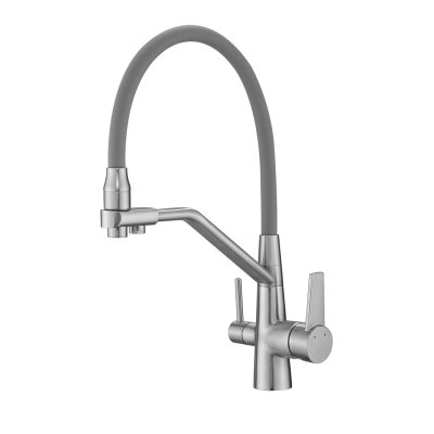Смеситель для кухни с гибким изливом Rose R558L