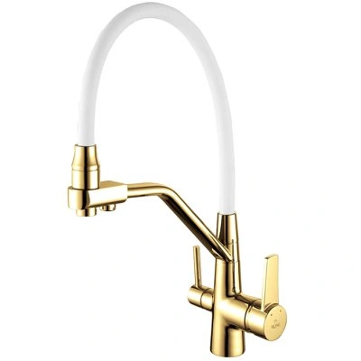 Смеситель для кухни с гибким изливом Rose R558E