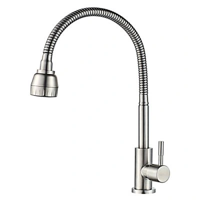 Смеситель для кухни с гибким изливом Ledeme L74295