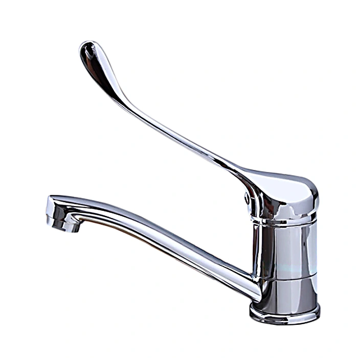 Локтевой смеситель для кухни Frap F4554-2