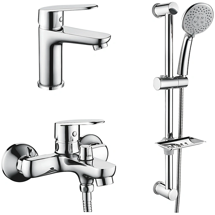 Комплект смесителей 3 в 1 Ledeme L9030