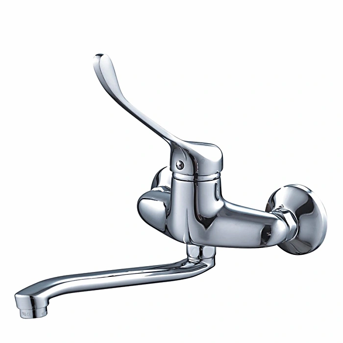 Настенный смеситель локтевой Frap F4654