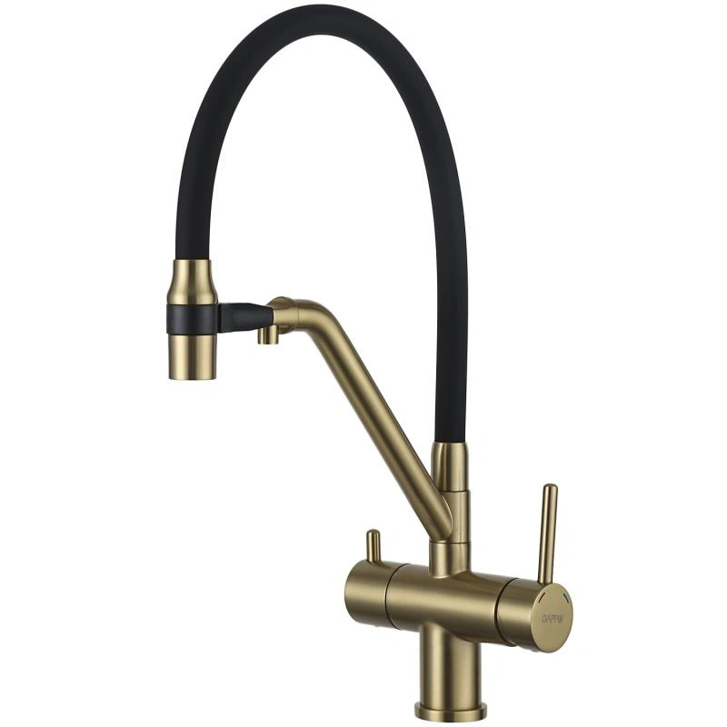 Смеситель для кухни с гибким изливом Gappo G4398-83