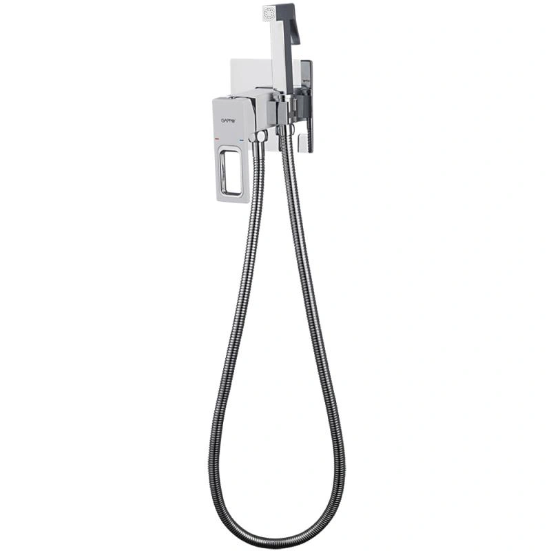 Смеситель с гигиеническим душем Gappo G7217-8