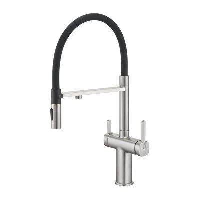 Смеситель для кухни с гибким изливом Rose R358L