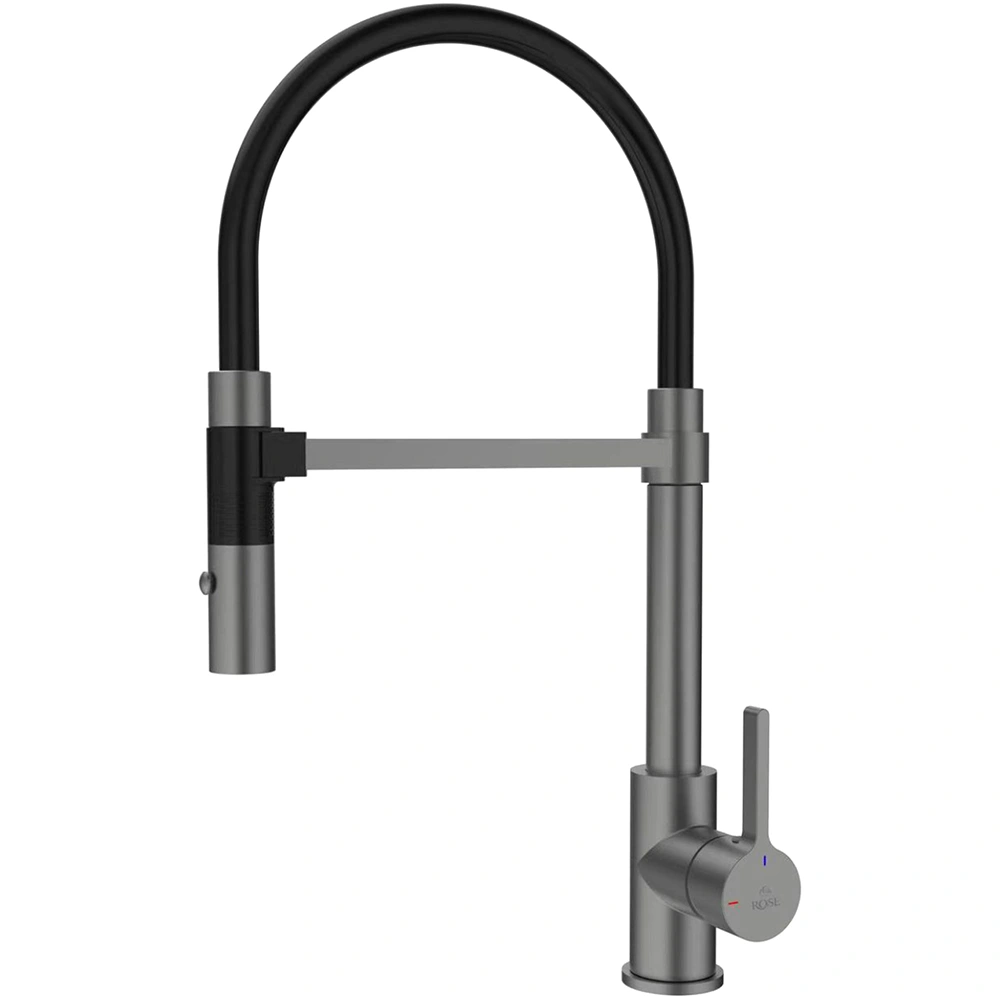 Смеситель для кухни с гибким изливом Rose R133T