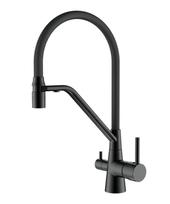 Смеситель для кухни с гибким изливом Ledeme L4897D-12