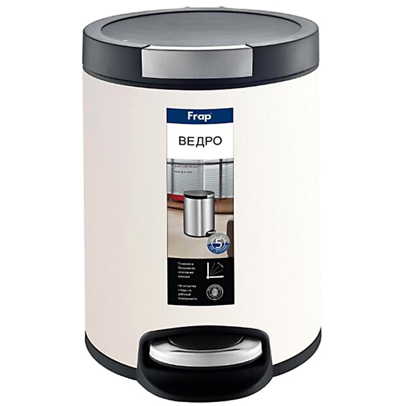 Мусорное ведро с педалью Frap F717