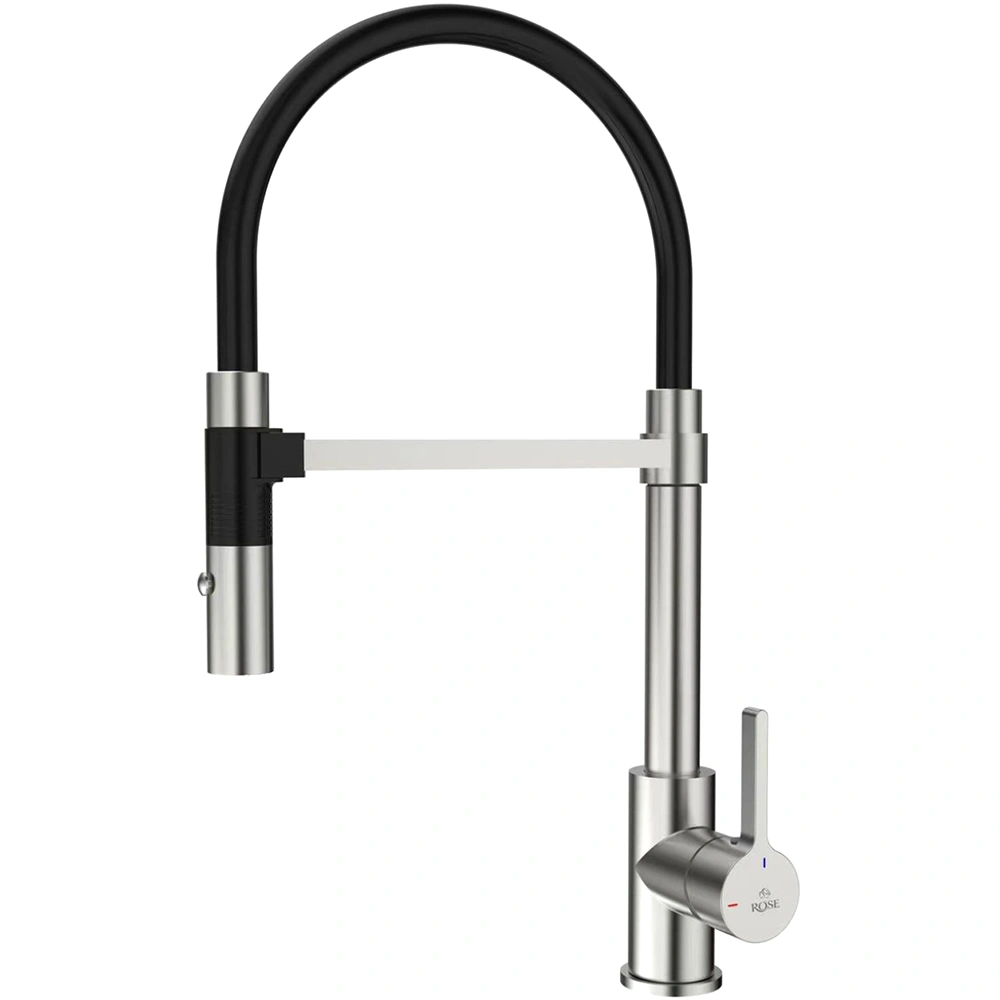 Смеситель для кухни с гибким изливом Rose R133L