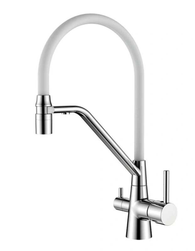 Смеситель для кухни с гибким изливом Ledeme L4897-3