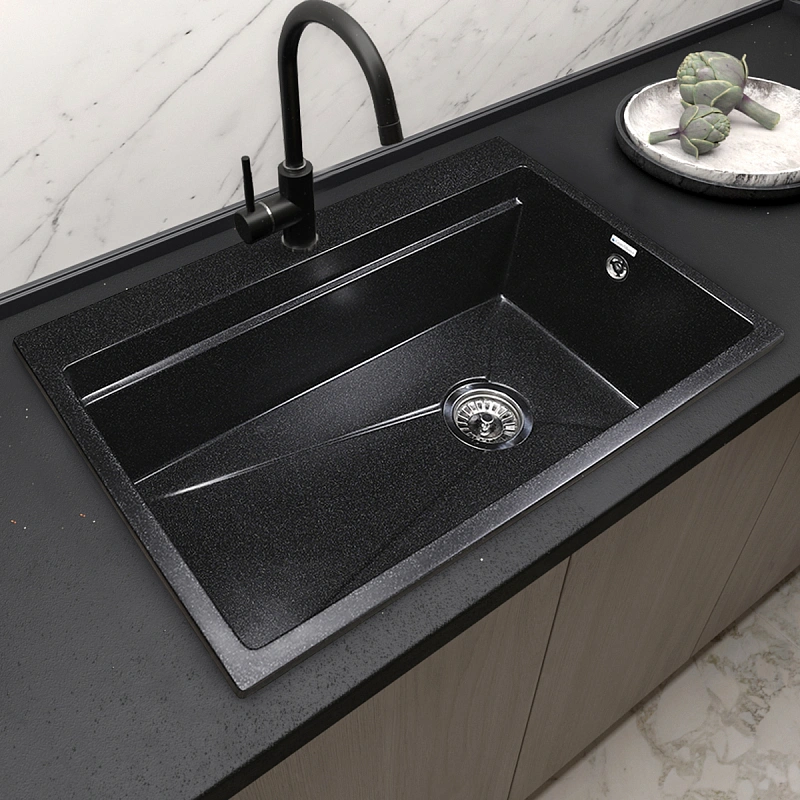 Мойка для кухни GranAlliance G-29 (Черный)