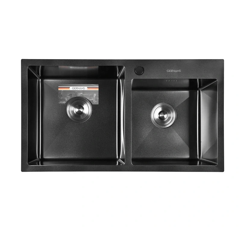 Мойка для кухни из нержавеющей стали Gerhans K37843B-S