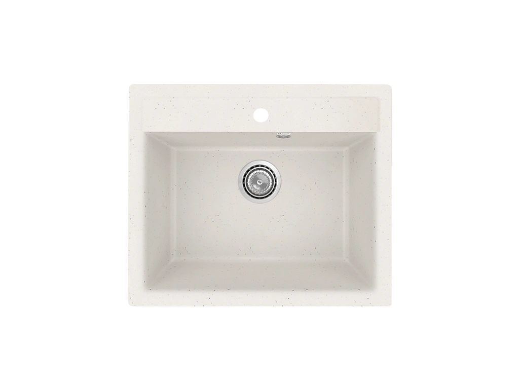 Кухонная Мойка PR-М 565 (Белый Камень) 